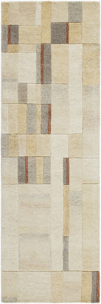 Forum Handmade Rug, by Surya, 8' length x 2'6" width