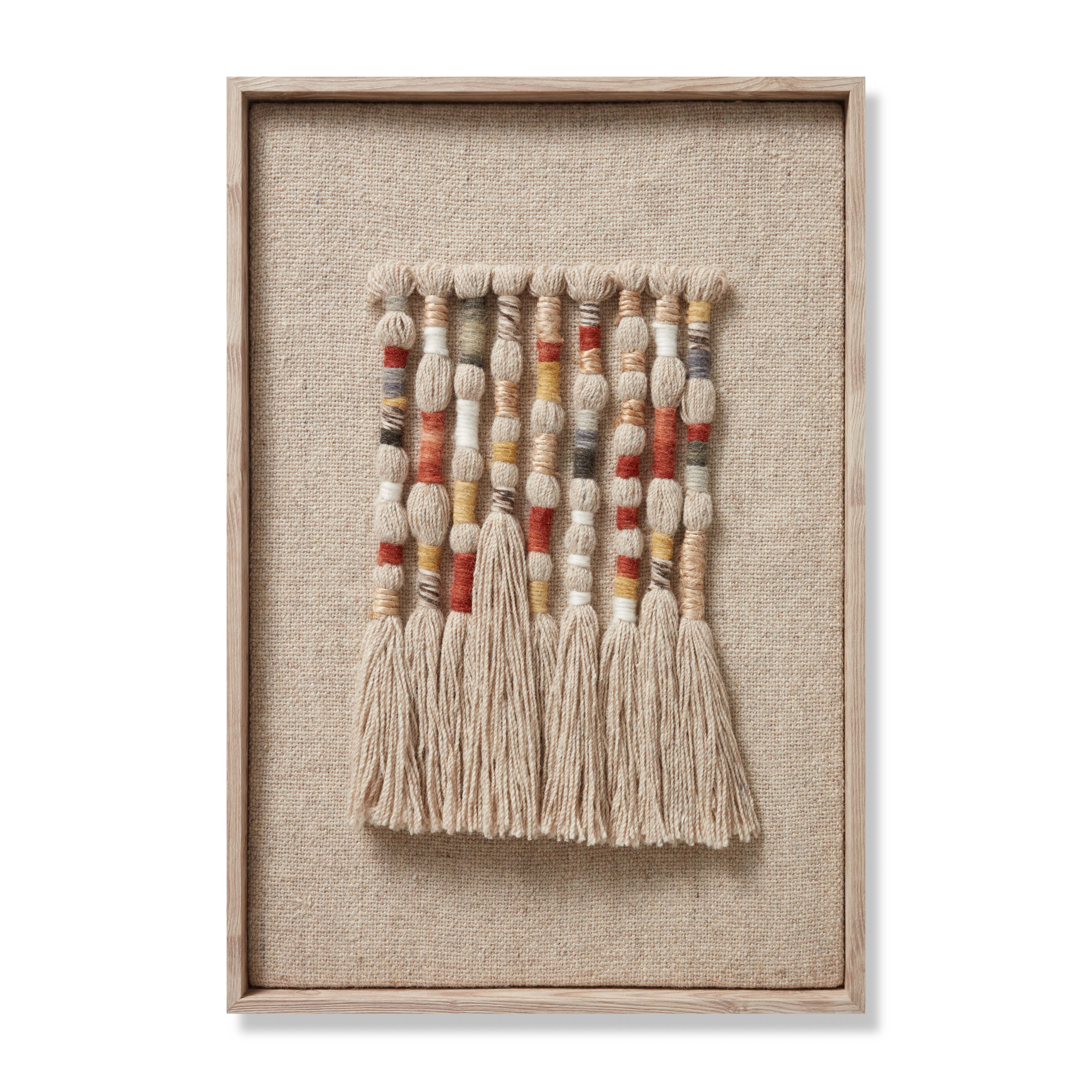Loloi Vetiver Wall Art large image 