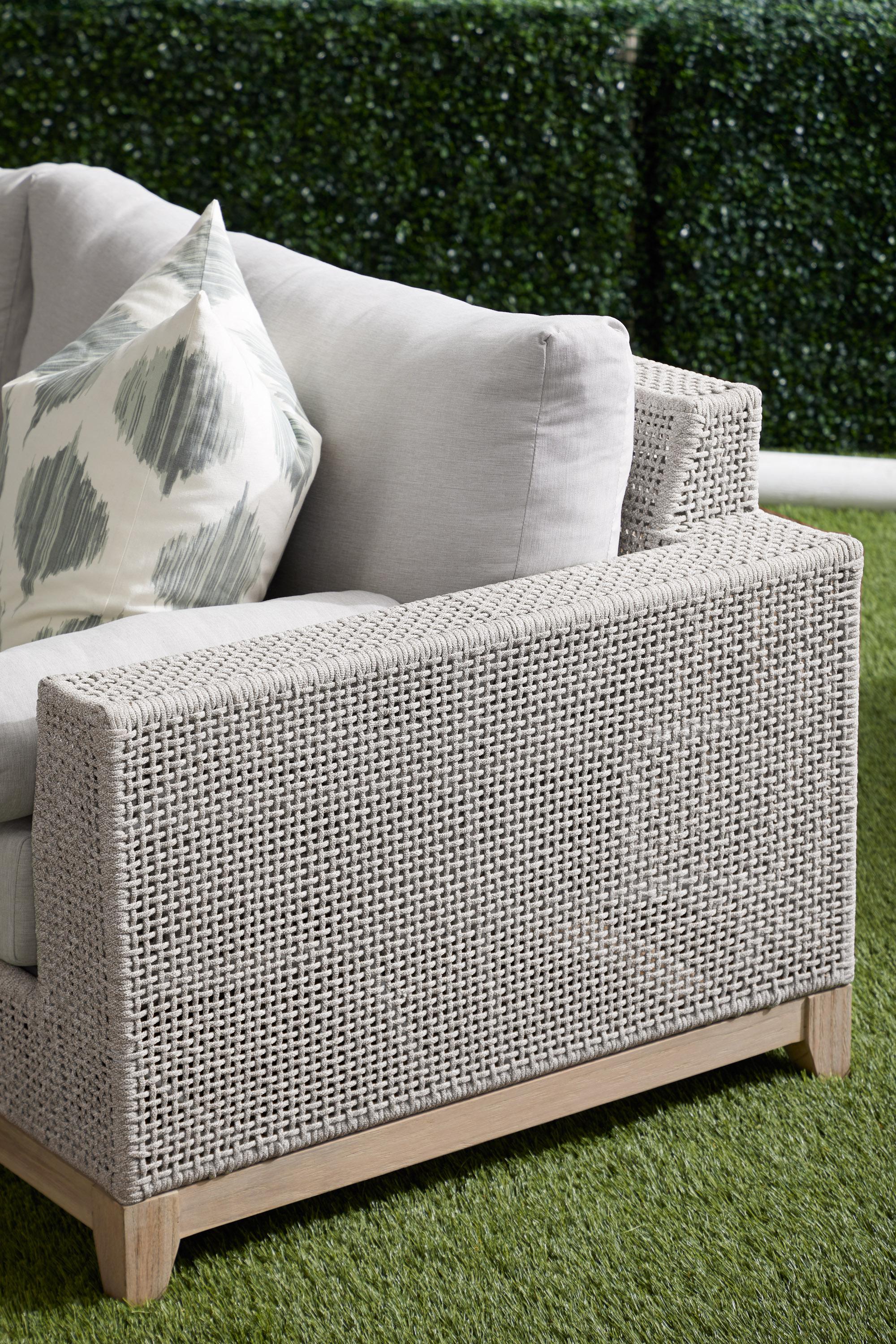 Tropez Outdoor 90' Sofa, Seating by Essentials for Living, 90" width x 28.75" height x 35" depth View 11