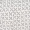 Jayden 14x26 Cream with Black Print Linen Lumbar Decorative Pillow Cover, by Mercana, 14" length x 26" width x 0.2" height thumbnail 7