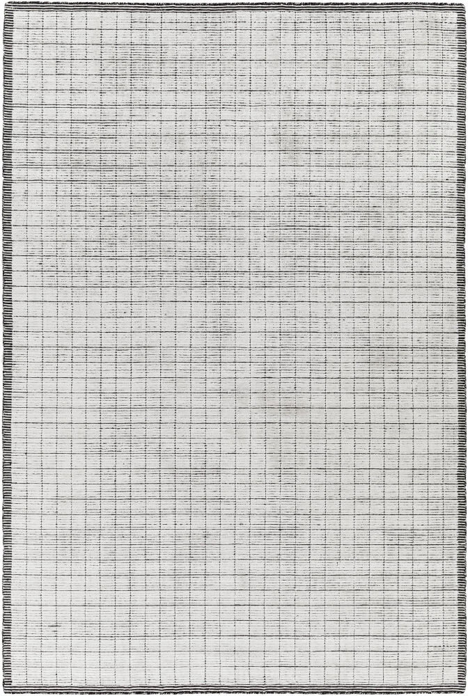 Carre Handmade Rug, by Surya, 9' length x 6' width