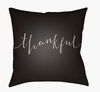 Thankful Accent Pillow, Decorative Pillow by Surya, 18" length x 18" width thumbnail