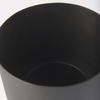 Juno 6.5H Medium Black Iron Vase, by Mercana, 8.5" length x 6" width x 6.5" height thumbnail 7