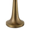 Dame Brass Table Lamp, by Uttermost, 10" width x 15.75" height x 10" depth thumbnail 8