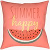 Summer Accent Pillow, Decorative Pillow by Surya, 18" length x 18" width thumbnail