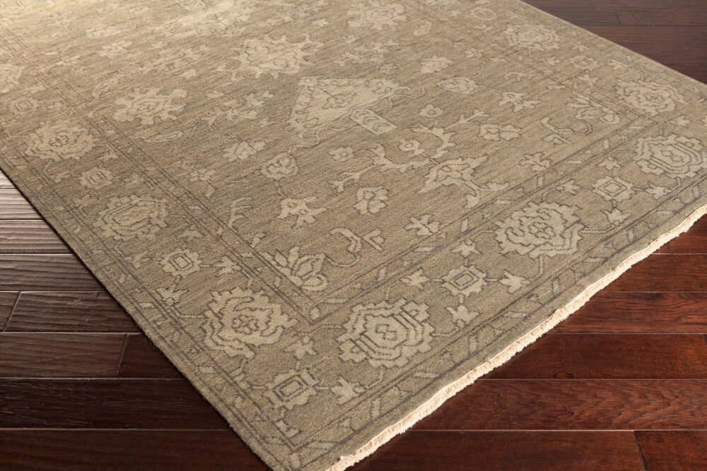 Hillcrest Handmade Rug, by Surya, 1'6" length x 1'6" width