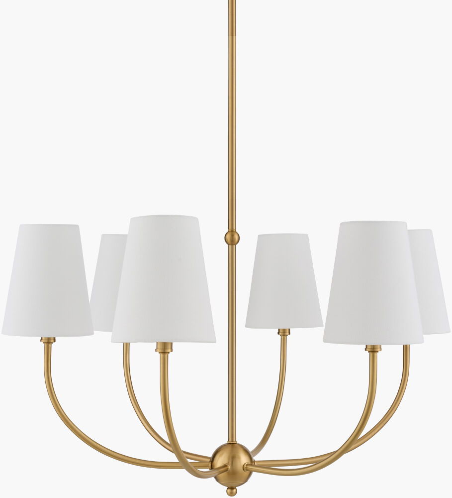 Ponso Chandelier, by Surya, 29" length x 29" width x 16" height