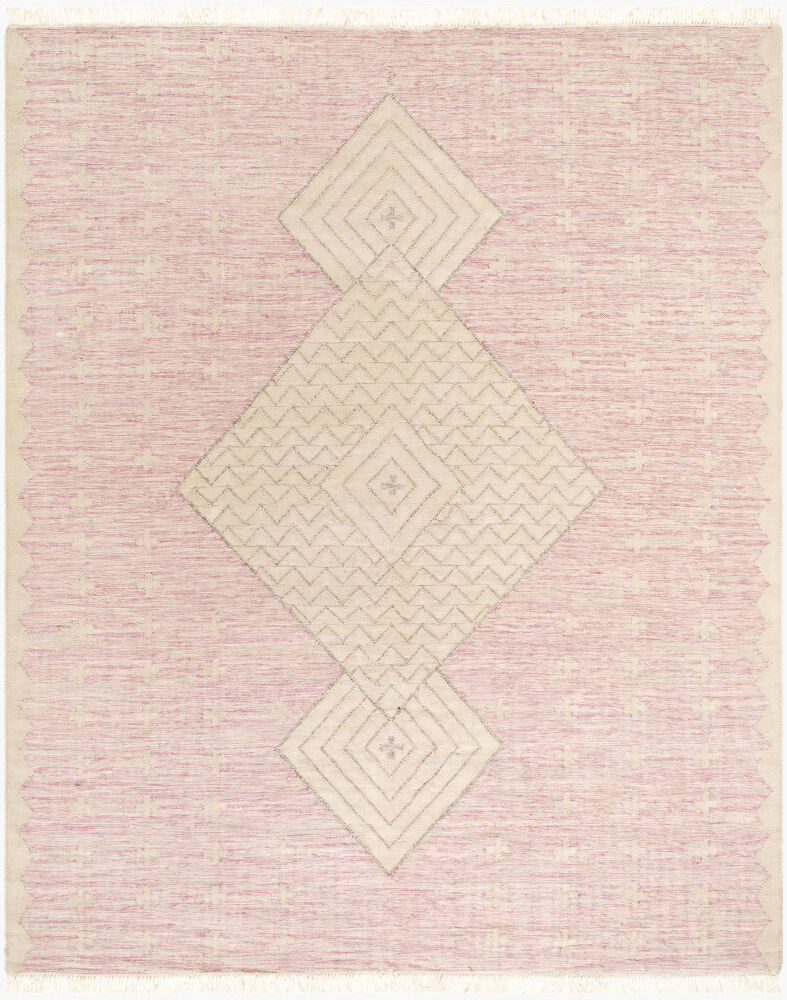 Bursa Handmade Rug, by Surya, 1'6" length x 1'6" width