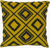 Tribe Accent Pillow, Decorative Pillow by Surya, 18" length x 18" width thumbnail