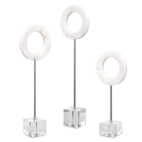 Coin Toss Marble Rings, S/3