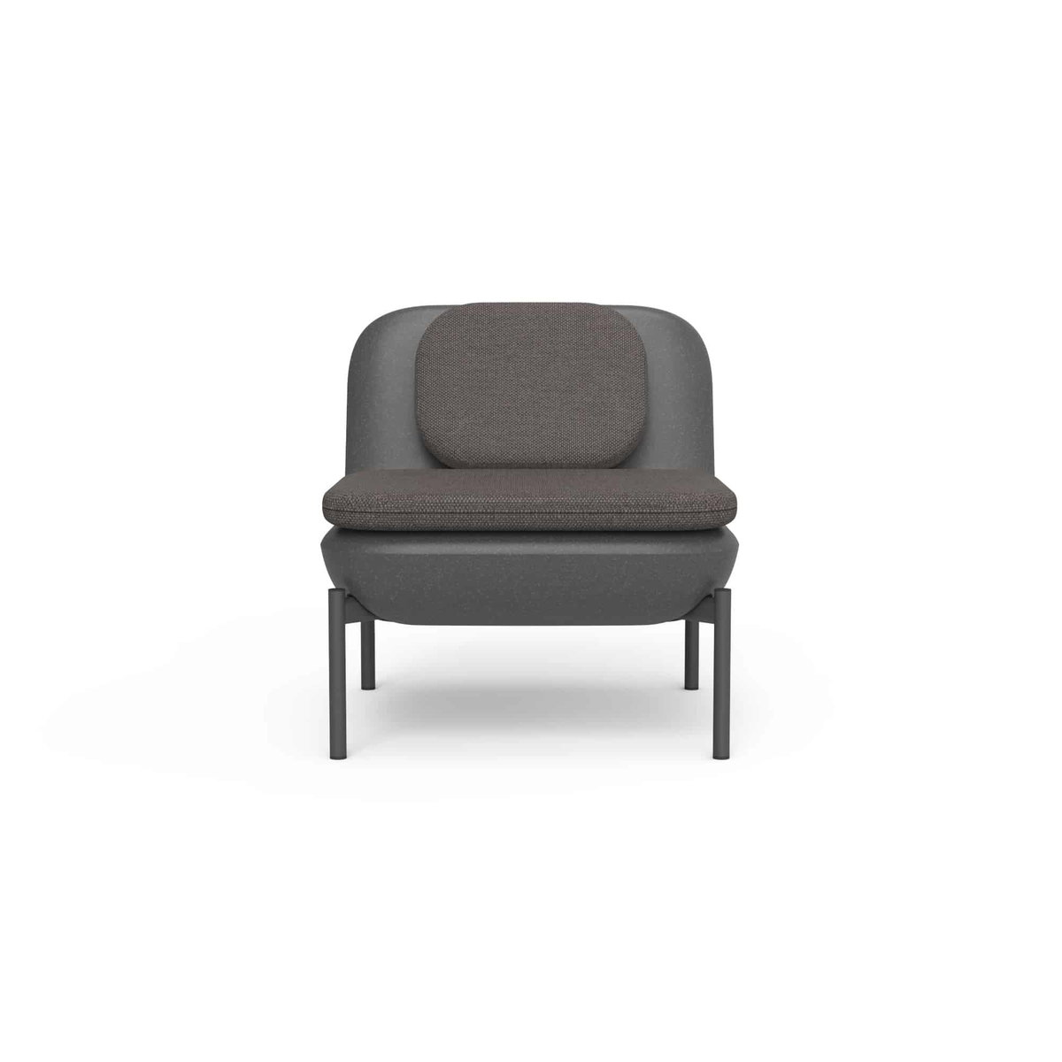 Inou Elements Lounge Chair, Outdoor Furniture by Crescent Garden, 2'1.3" width x 1'4.4" height x 2'3.8" depth View 1