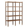 Fernandez Bookcase Brown, Shelving & Bookcase by Dovetail, 59.68" width x 85" height x 20" depth thumbnail 1