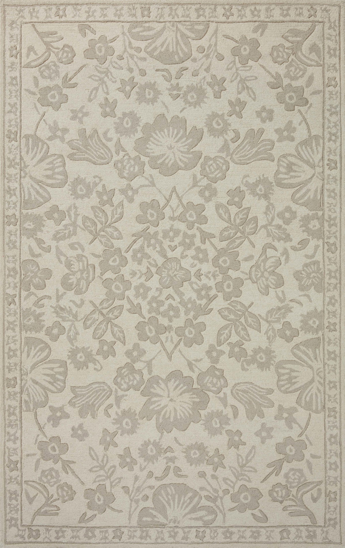 Rifle Paper Co. x Loloi Arboretum Rug, 2'3" length x 3'9" width View 1