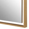 Egon Gold Wall Mirror, by Uttermost, 29.87" width x 50" height x 1.62" depth thumbnail 6