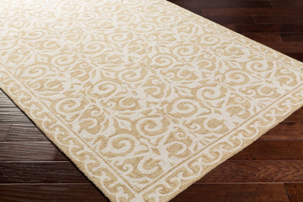 Samual Handmade Rug, by Surya, 6' length x 4' width