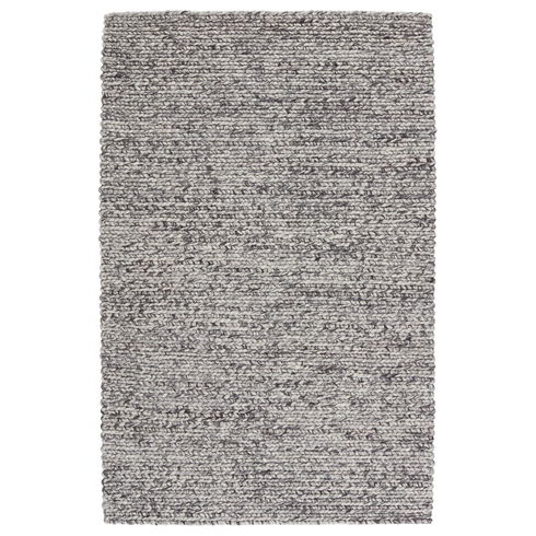 Scandinavia Dula Handwoven Wool Gray Area Rug