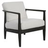 Brunei White Accent Chair thumbnail 4