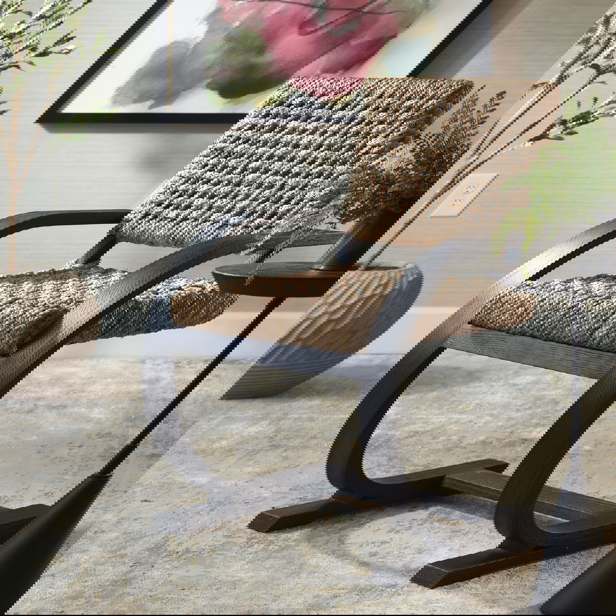 Rehema Black Dining Chair large image 