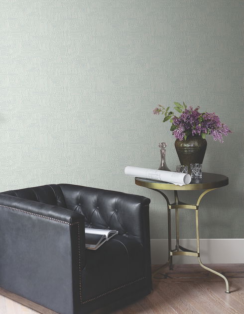Passages Blue Wallpaper