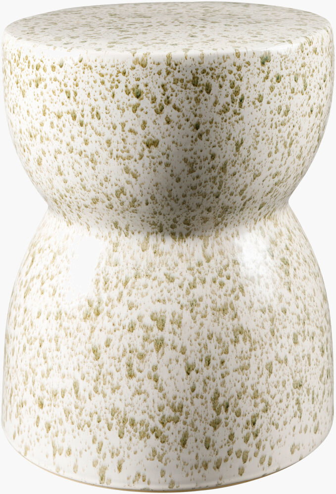 Hourglass Garden Stool, Outdoor Furniture by Surya, 1'1" width x 1'5" height