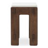 Ashby Counter Stool Brown, Counter & Bar Stool by Moe's Home, 18" width x 26" height x 16.5" depth thumbnail 3