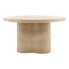 Kyrell Dining Table Light Natural 54', by Dovetail, 54" width x 30" height x 54" diameter x 54" depth thumbnail 2