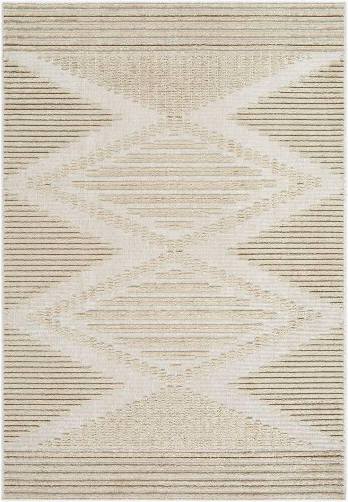 Lyna Machine Woven Rug, by Surya, 10'1.26" length x 7'10.49" width