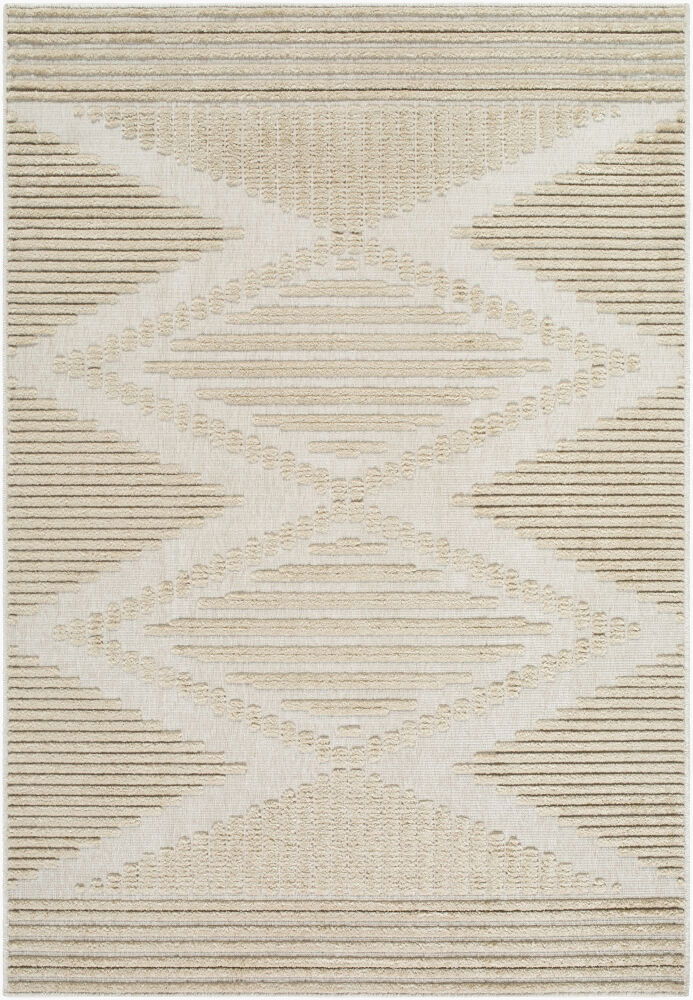 Lyna Machine Woven Rug, by Surya, 4'11.84" length x 3'3.37" width