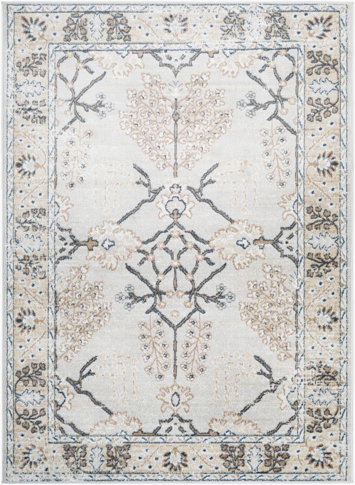 St Tropez Machine Woven Rug, by Surya, 6'11.86" length x 5'1.02" width
