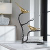 Birds On A Limb Sculpture, Figurines & Statue by Uttermost, 11.62" width x 18.25" height x 6.12" depth thumbnail 5