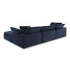 Clay Lounge Modular Sectional, Sectional Sofa by Moe's Home, 133.5" width x 32" height x 89" depth thumbnail 5
