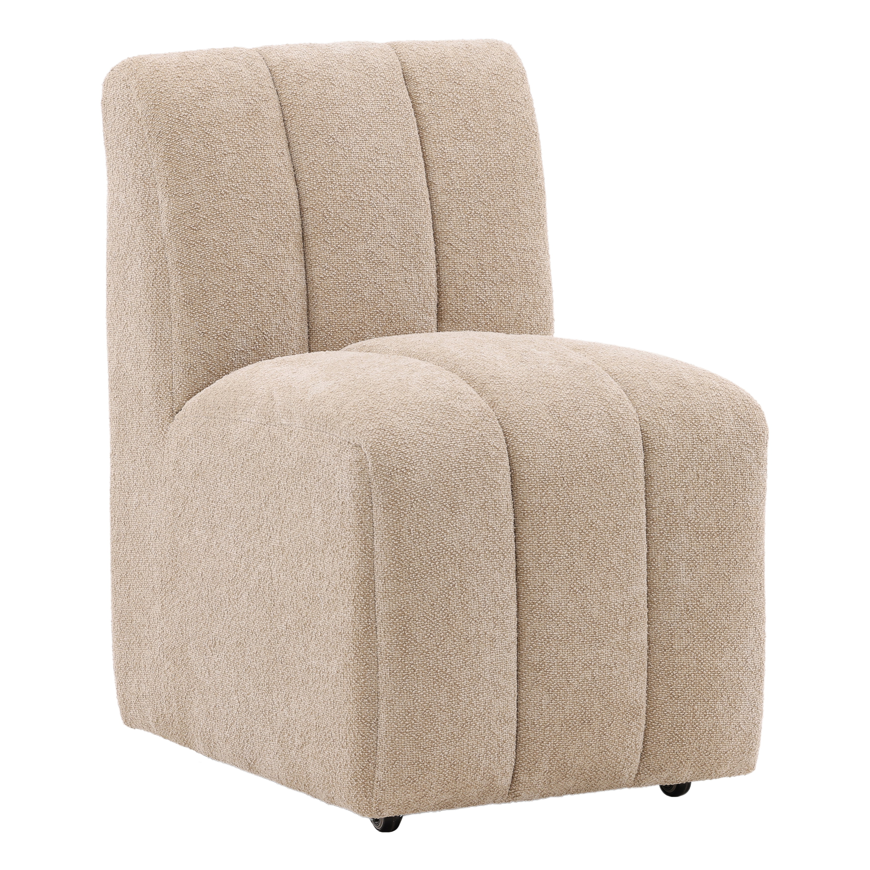 Marvin Dining Chair Camel, by Dovetail, 20.5" width x 32" height x 26.5" depth View 1