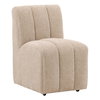 Marvin Dining Chair Camel, by Dovetail, 20.5" width x 32" height x 26.5" depth thumbnail 1
