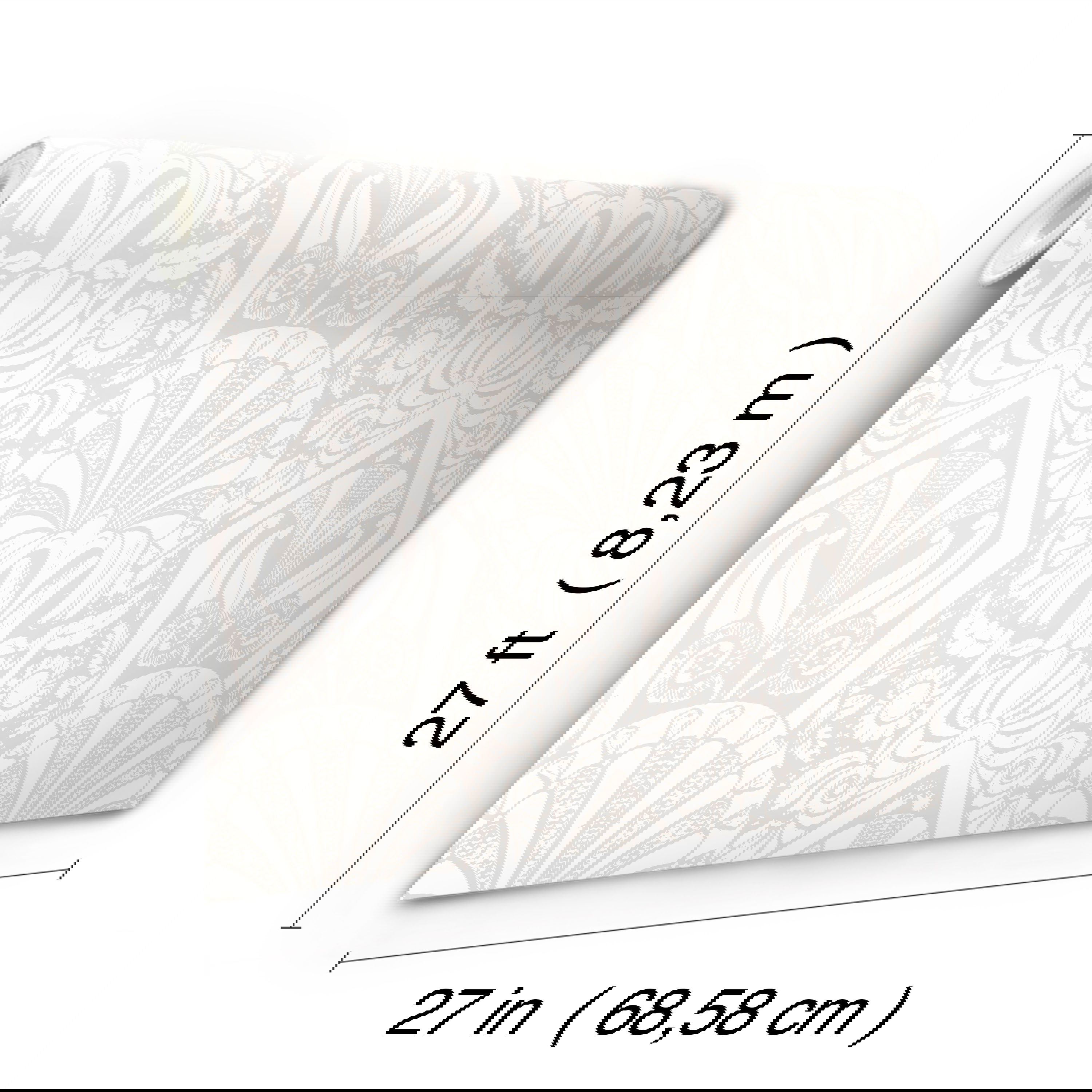 Beige & Cream Zelda Wallpaper large image 