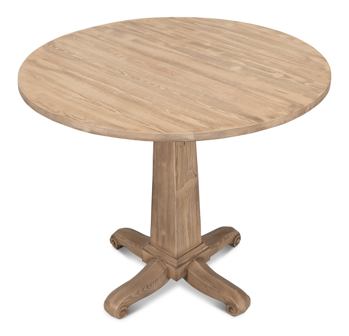 Perry Vineyards Bistro Table, by Sarreid, 3' length x 3' width x 2'6" height View 4