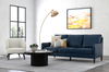 Alehandro Leather Sofa  Chateau Blue thumbnail 13