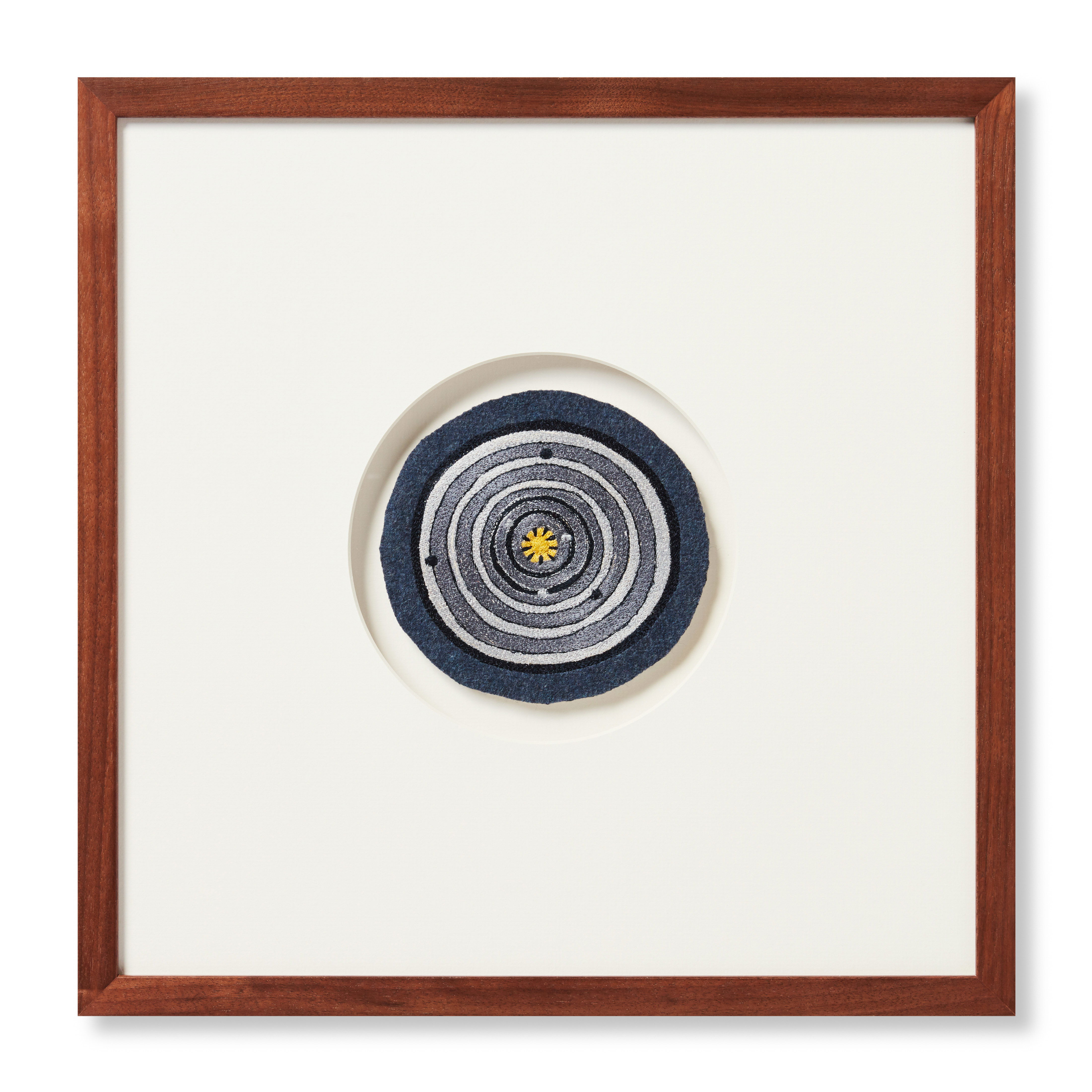 Loloi Solar Patch Wall Art, Wall Hanging, 16" length x 16" width