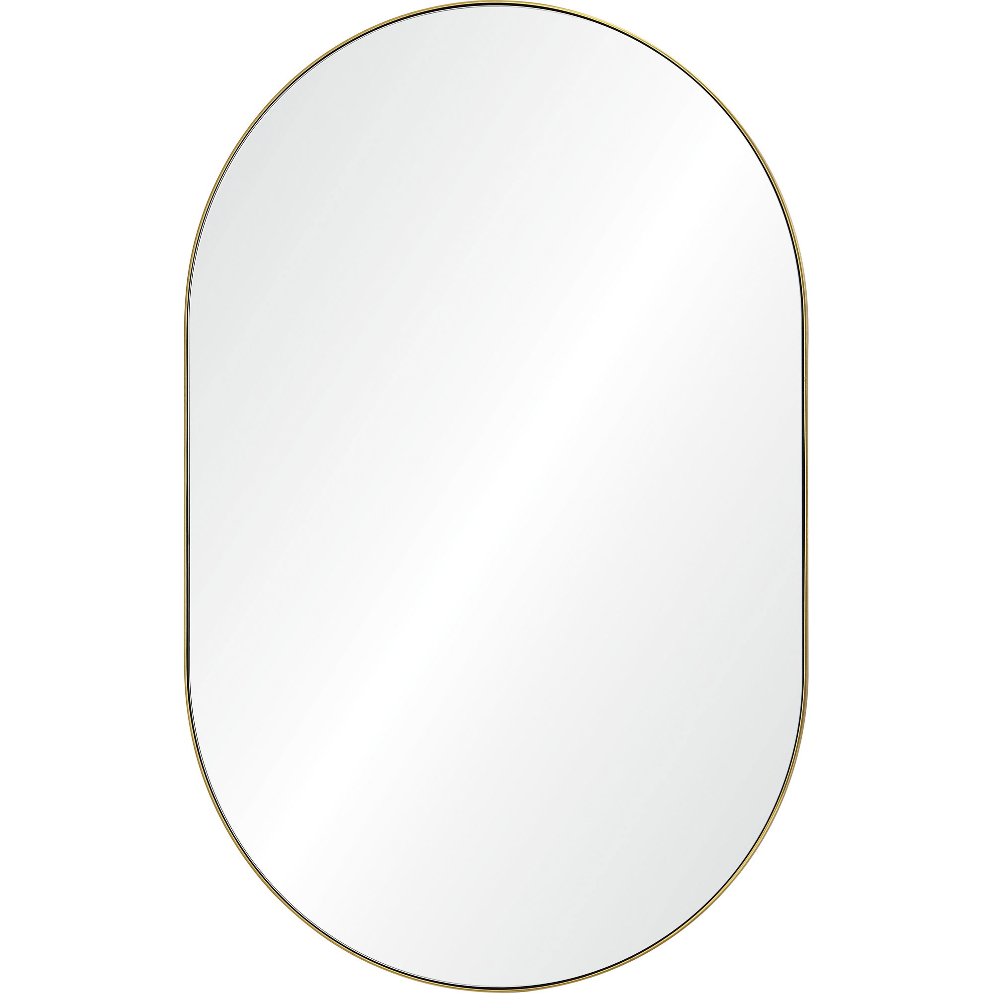 Beckah Wall Mirror, by Renwil, 40" height x 0.5" depth View 1