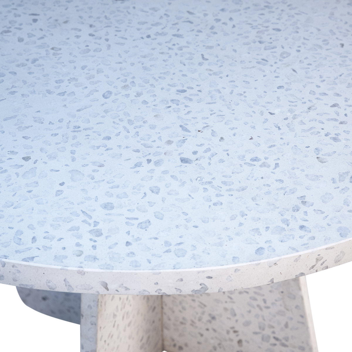 Jenson Outdoor Dining Table, by Dovetail, 47" width x 30" height x 47" depth View 3