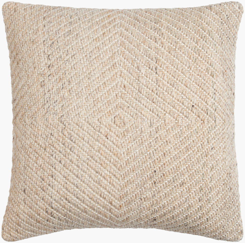 Cairn Accent Pillow Down, Decorative Pillow by Surya, 20" length x 20" width