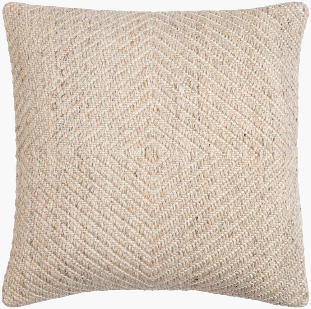 Cairn Accent Pillow Poly, Decorative Pillow by Surya, 20" length x 20" width
