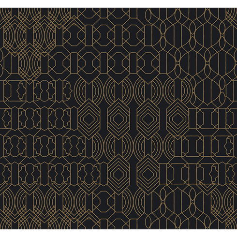 Modern Chandelier Black Wallpaper