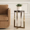 Drew Brass Accent Table thumbnail 1