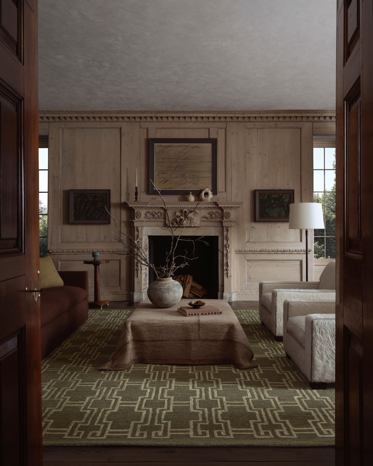 Jeremiah Brent x Loloi Barrow Rug, 1'6" length x 1'6" width View 2