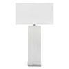 Pillar White Marble Table Lamp thumbnail 4