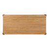 Post Large Table Large Natural Oak, Dining Table by Moe's Home, 96" width x 29" height x 39" depth thumbnail 5