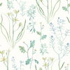 Alpine Botanical Blue Peel & Stick Wallpaper thumbnail 0