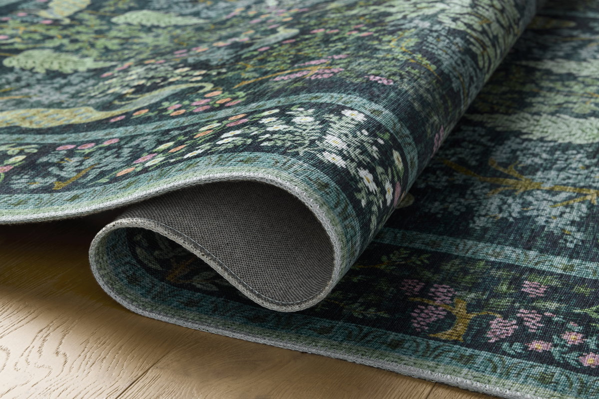 Rifle Paper Co. x Loloi Canopy Rug, 2'3" length x 3'9" width View 4