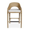 Kavali Outdoor Wicker Barstool, Furniture by Uttermost, 23" width x 42" height x 25.75" depth thumbnail 1