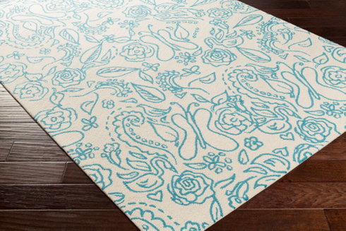 Tic Tac Toe Handmade Rug